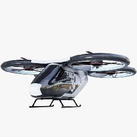 Flying Taxi Airbus model